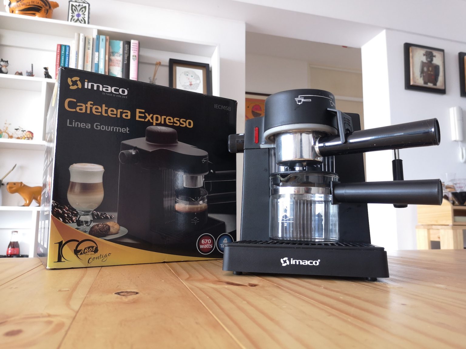 En lo que respecta a las personas Asistente Detectable Probamos la cafetera Imaco Línea Gourmet para hacer espressos en casa -  Cafelab